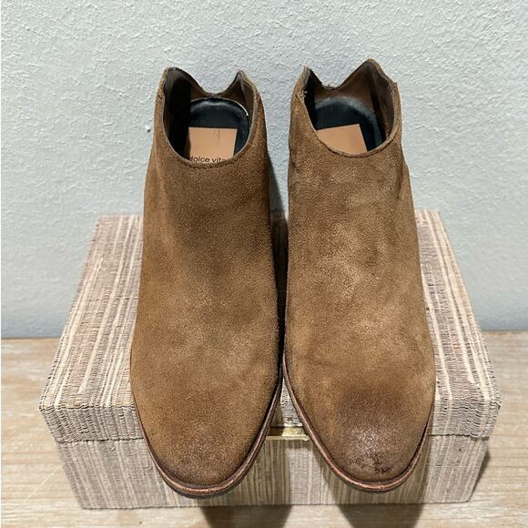 DOLCE VITA Haken Suede Booties Womens 6.5 - Picture 3 of 7